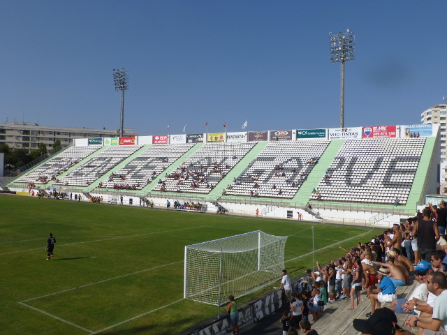 The Side Stand During the Match